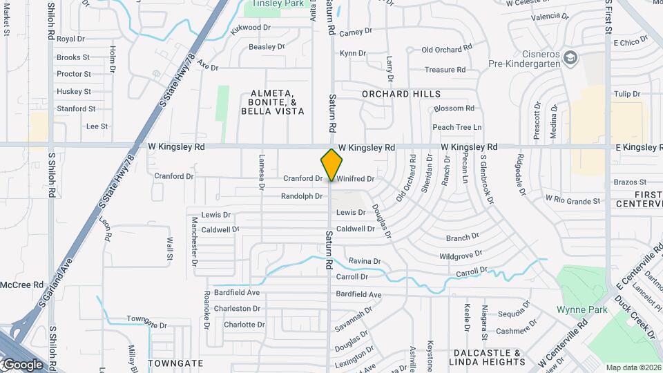 3102 Giovanni Dr Map and Location Details