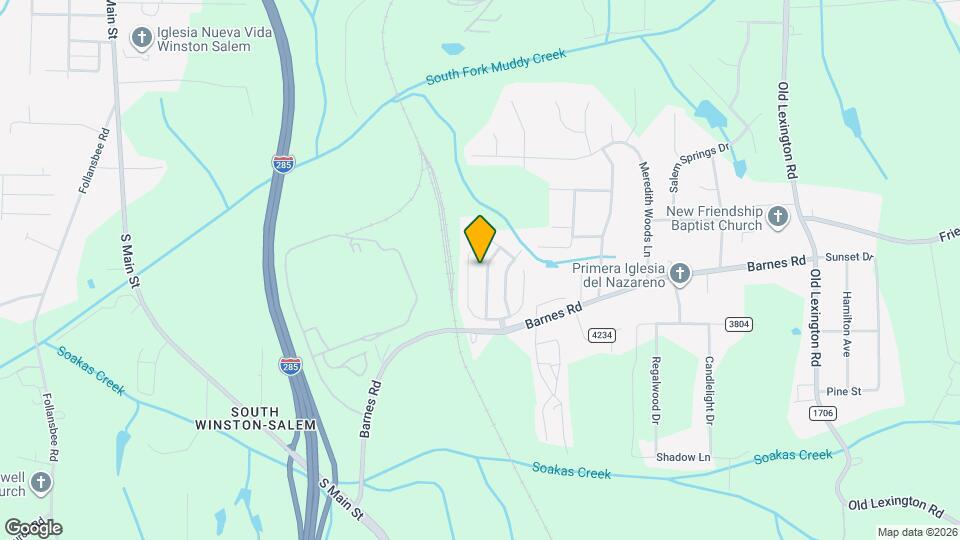 4236 Piedmont Farms Way Mapa y Detalles de la Ubicación