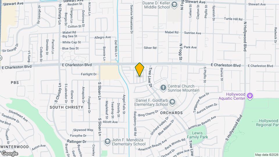 1265 Orchard View St Map and Location Details