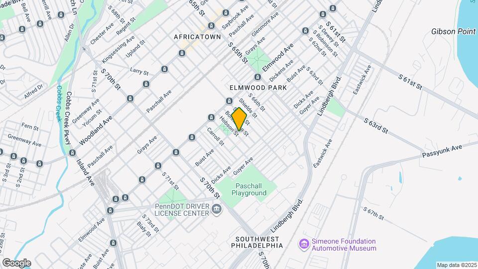 2617 Hobson St Map and Location Details