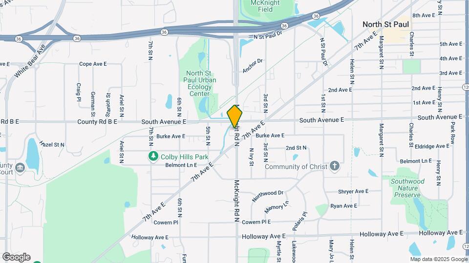 2145 McKnight Rd N Map and Location Details