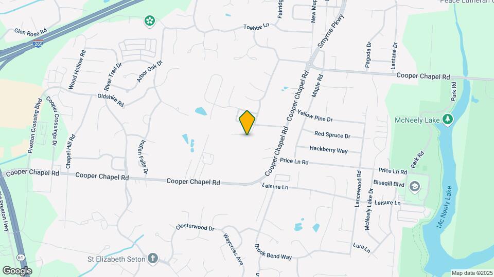 10613 Irvin Pines Dr Map and Location Details