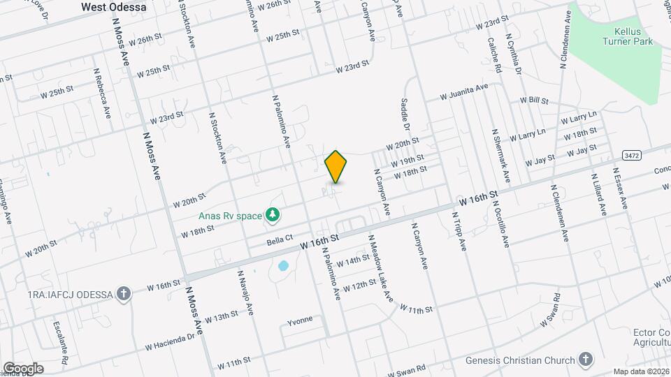 9540 W 18th St Mapa y Detalles de la Ubicación