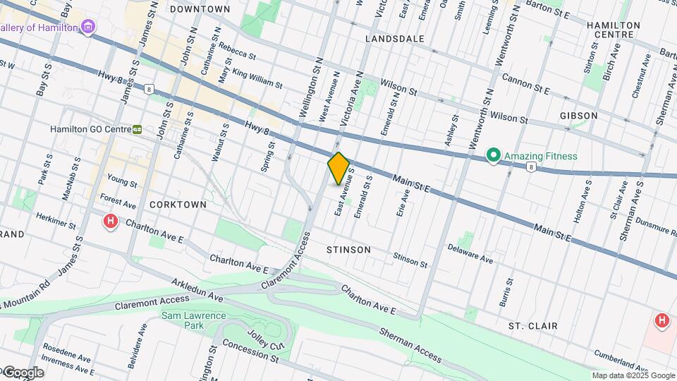 80 East Avenue S Map and Location Details