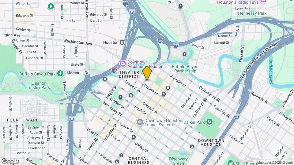401 Louisiana St, Unit 609 Mapa y Detalles de la Ubicación