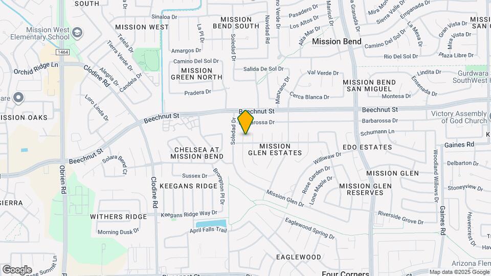 16306 April Ridge Dr Map and Location Details