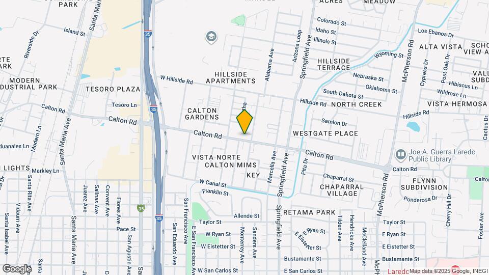 262 W Calton Rd Map and Location Details