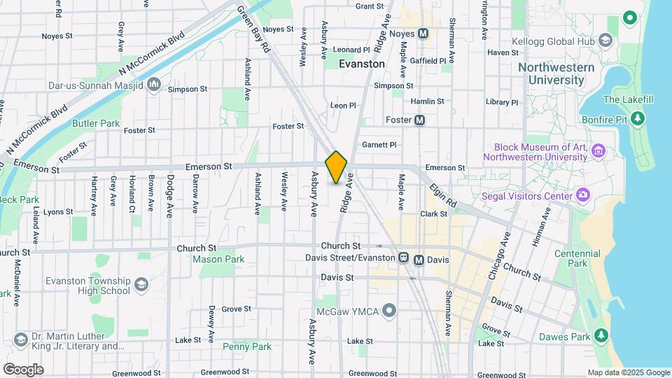 1830 Ridge Ave, Unit 002 Map and Location Details