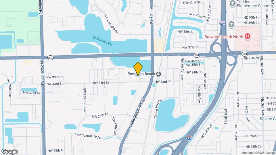 3329 NW 11th Ave Map and Location Details