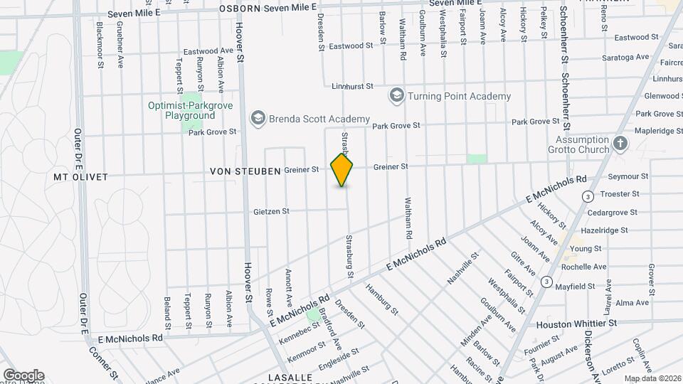 17851 Strasburg St Map and Location Details