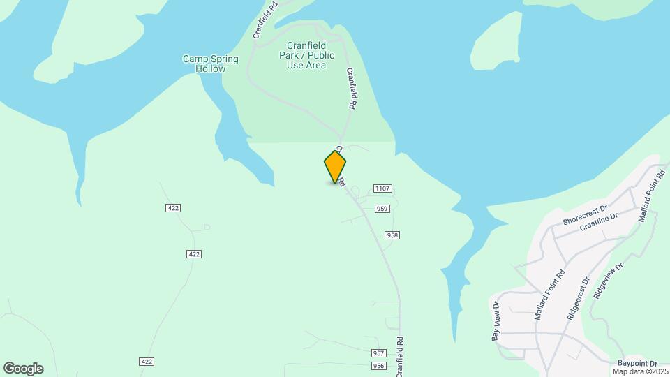 1444 Cranfield Rd Map and Location Details