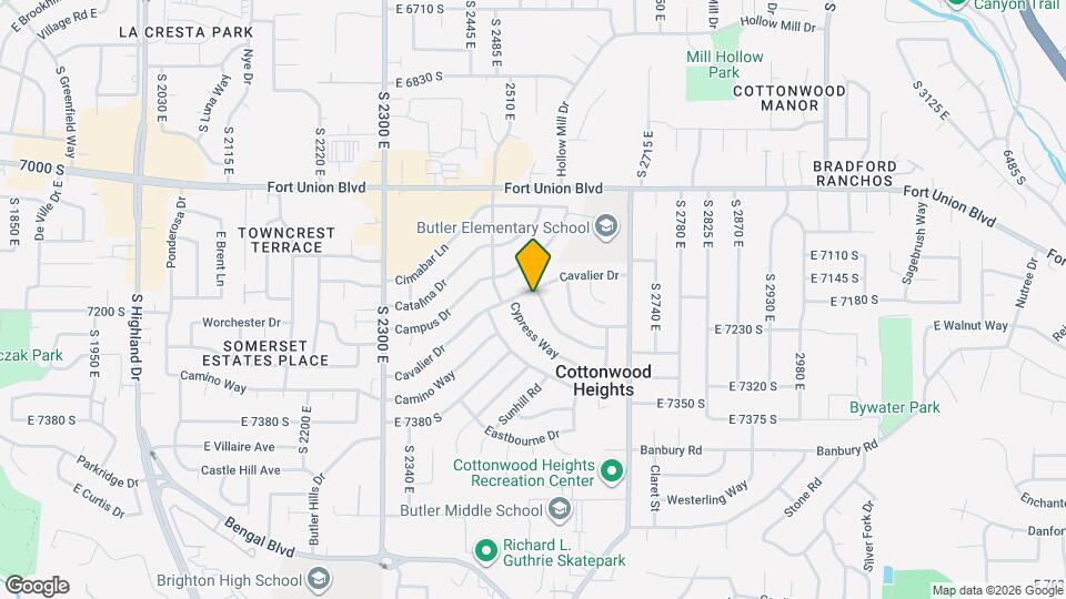 2560 Cavalier Dr, Unit SI ID1597553P Mapa y Detalles de la Ubicación