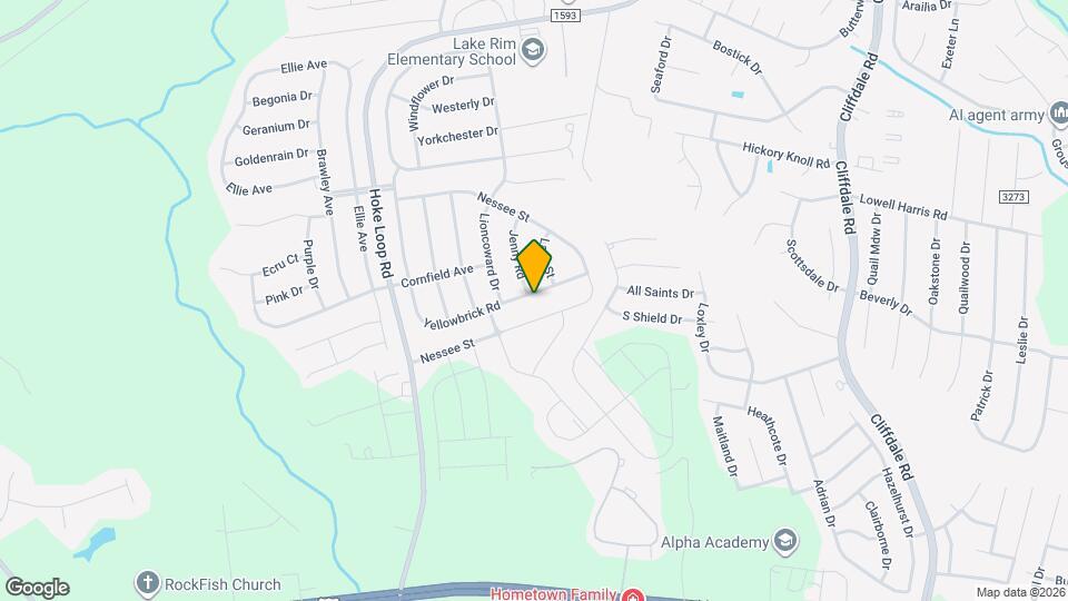 2132 Yellowbrick Rd Map and Location Details