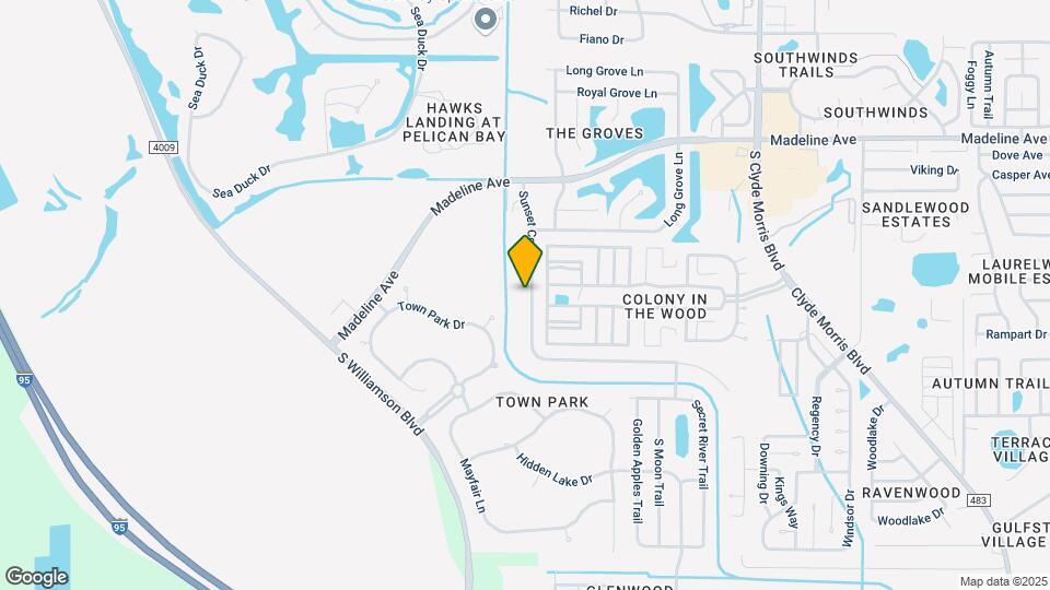 3850 Sunset Cove Dr Map and Location Details