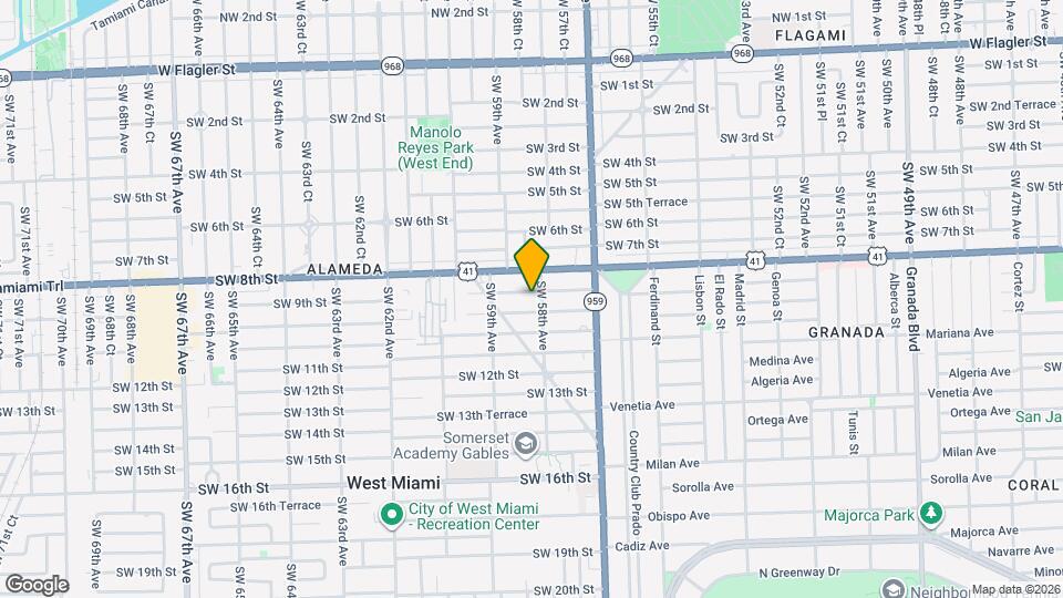 5810 SW 9th St Map and Location Details