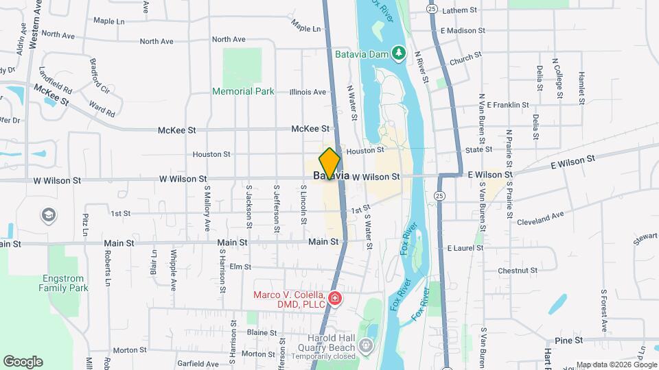 5 S Batavia Ave Map and Location Details