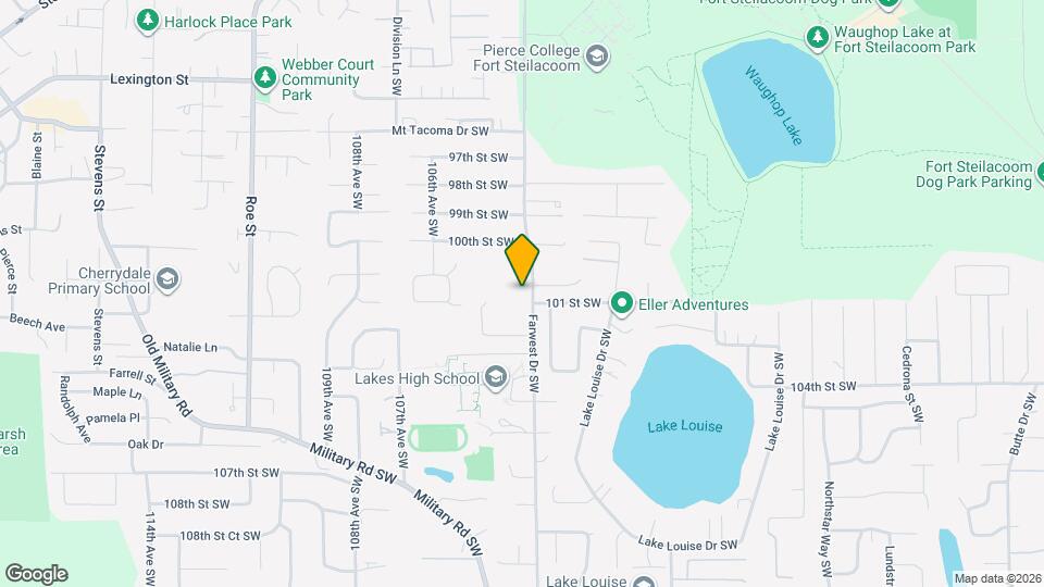 10022 Farwest Dr SW Map and Location Details