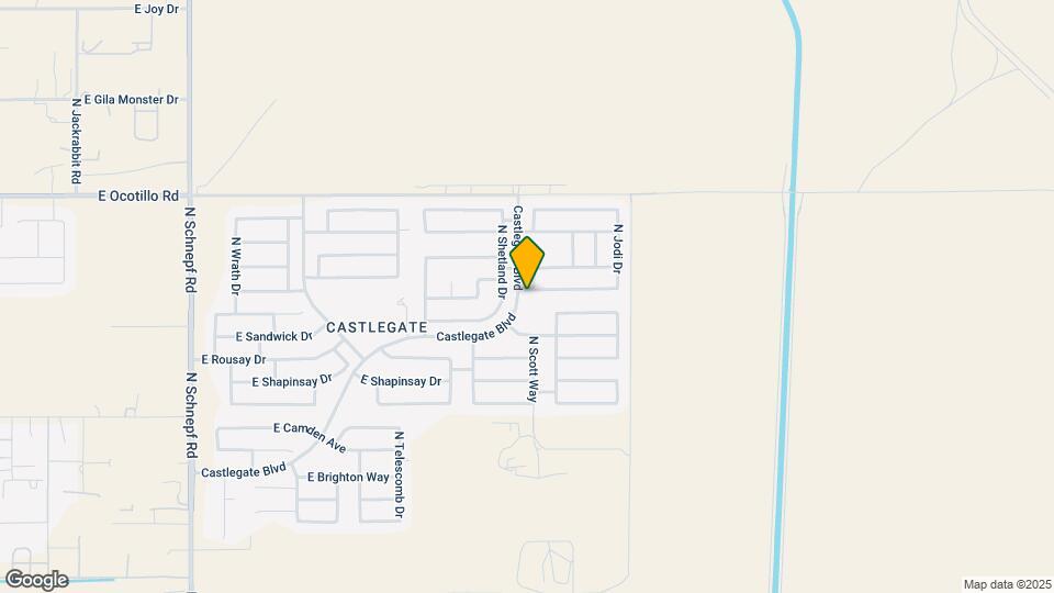4667 E Meadow Mist Ln Map and Location Details