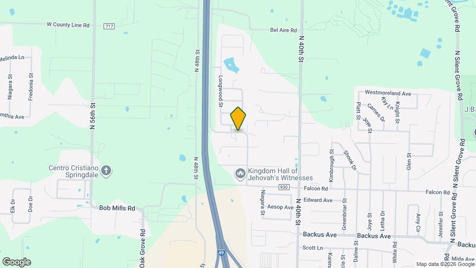 2046 Pine Woods Rd Mapa y Detalles de la Ubicación