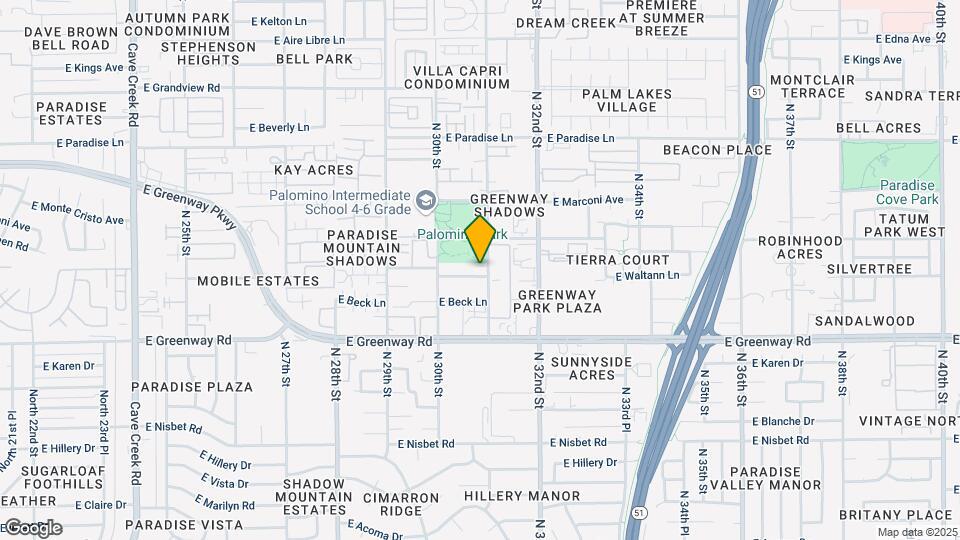 15626 N 31st St Map and Location Details