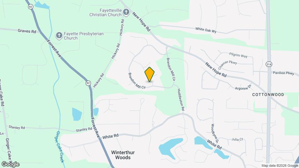 225 Brandon Mill Cir Map and Location Details