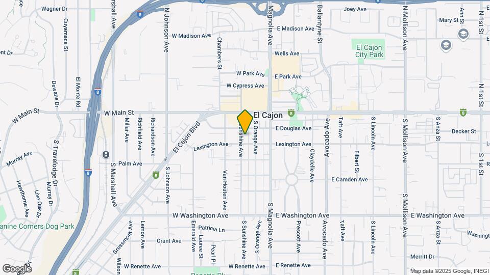 227 Sunshine Ave Map and Location Details