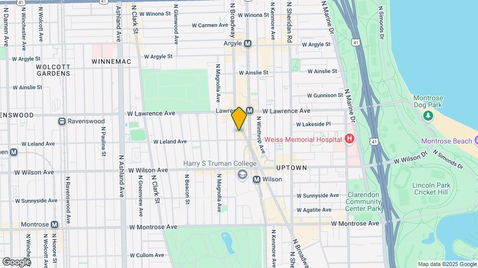 4715 N Racine Ave Map and Location Details