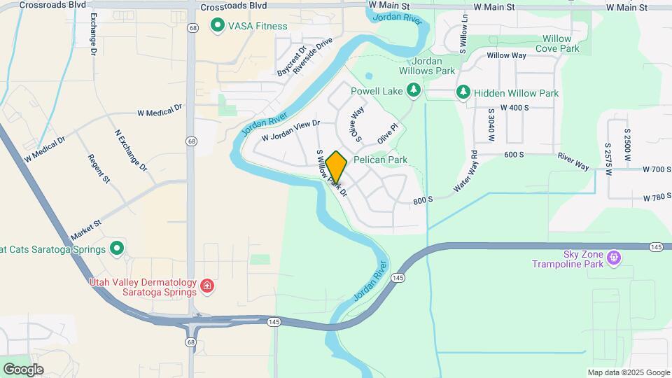 722 S Willow Park Dr Map and Location Details