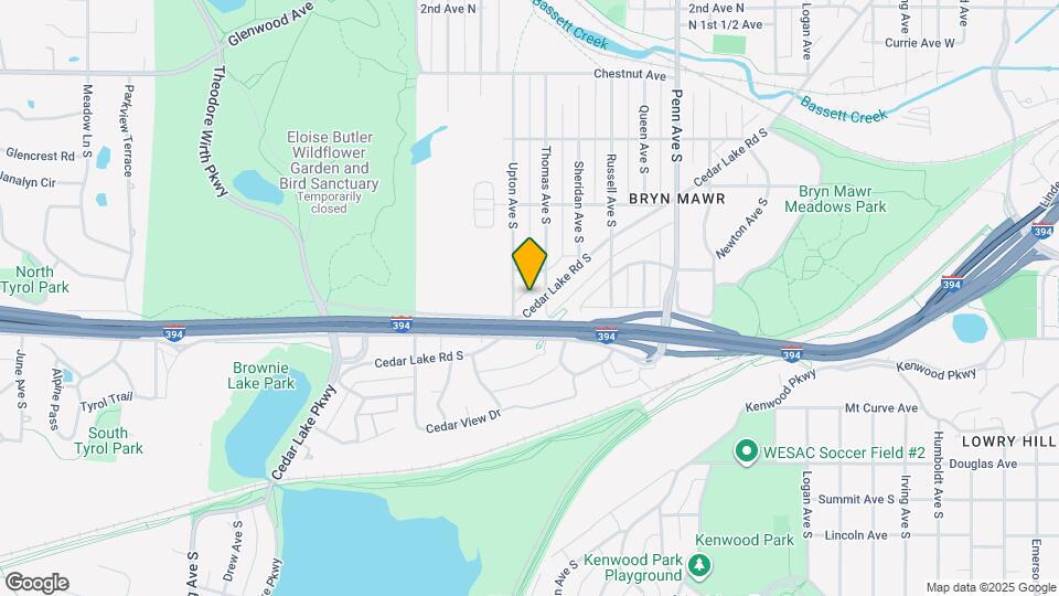 712 Cedar Lake Rd S Map and Location Details