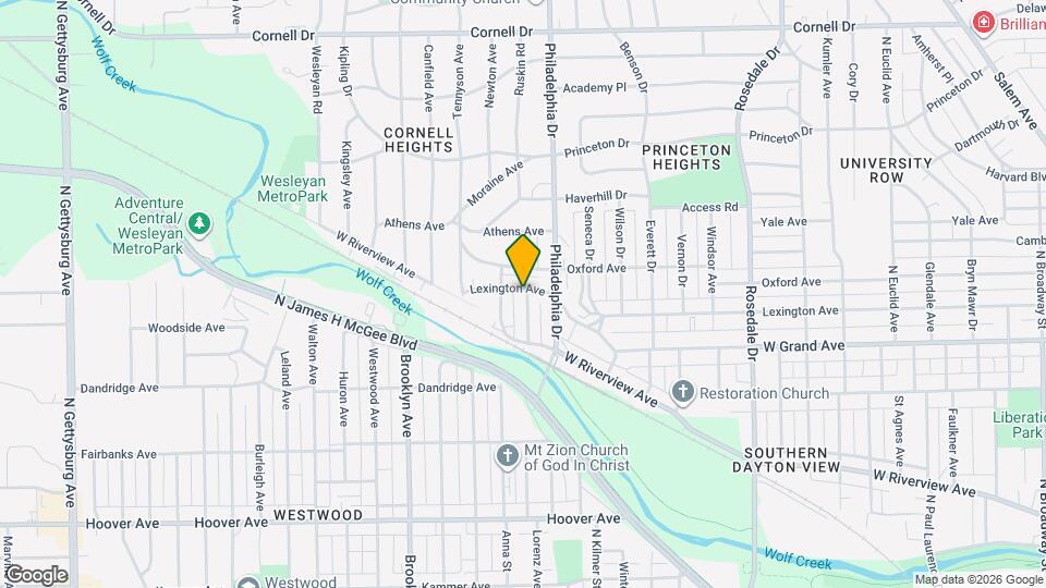 1045 Shakespeare Ave Map and Location Details