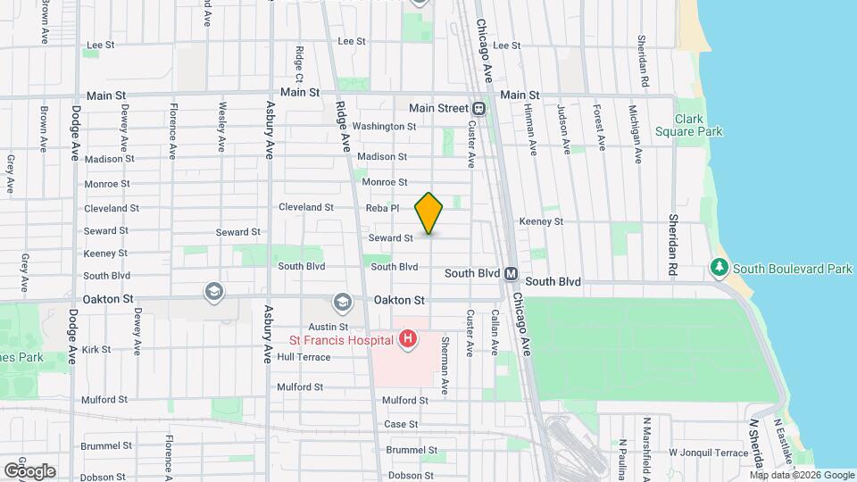 800 Seward St Map and Location Details
