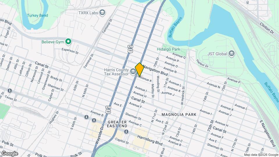 6910 Avenue K Map and Location Details