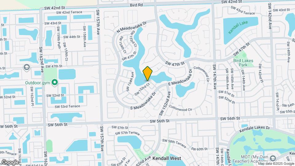 5262 SW 153rd Ct Map and Location Details