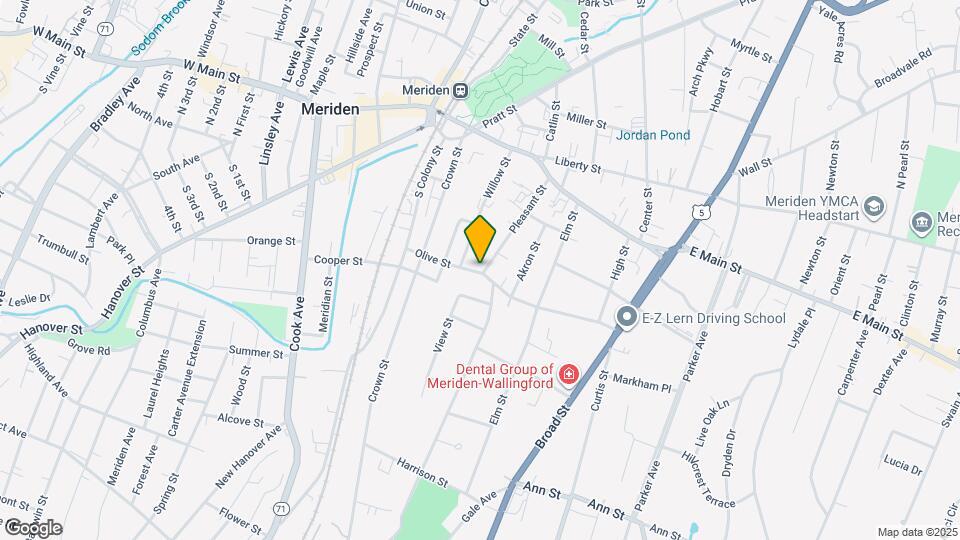 88 Olive St Map and Location Details