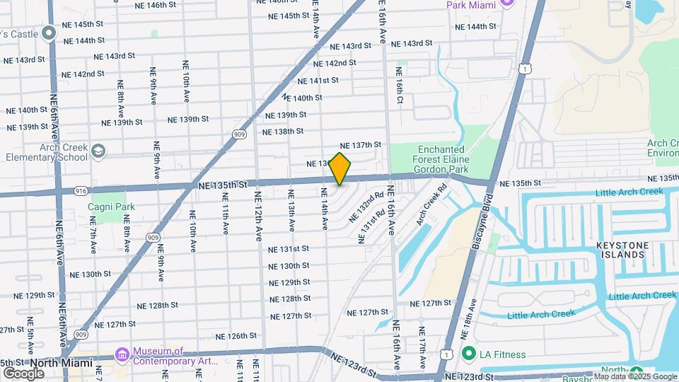 1434 NE 134th Rd Map and Location Details