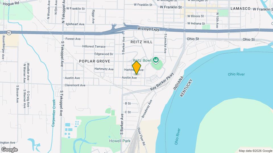 2727 Austin Ave Map and Location Details