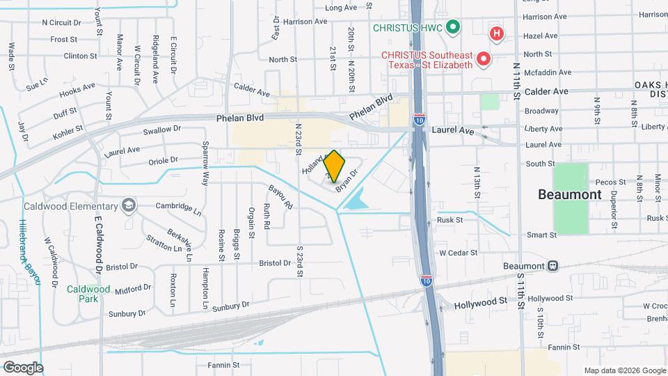 3720 Bryan Dr Map and Location Details