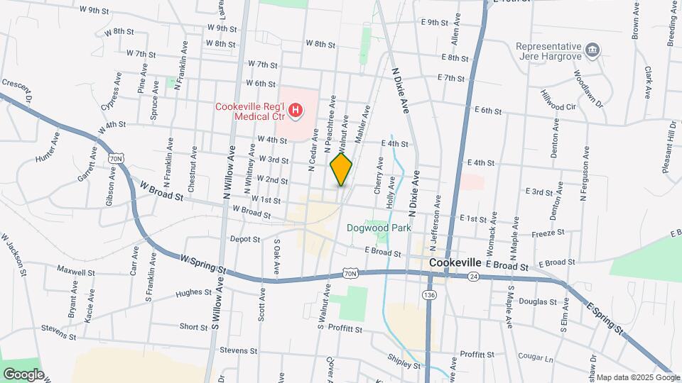 104 Mahler Ave Map and Location Details