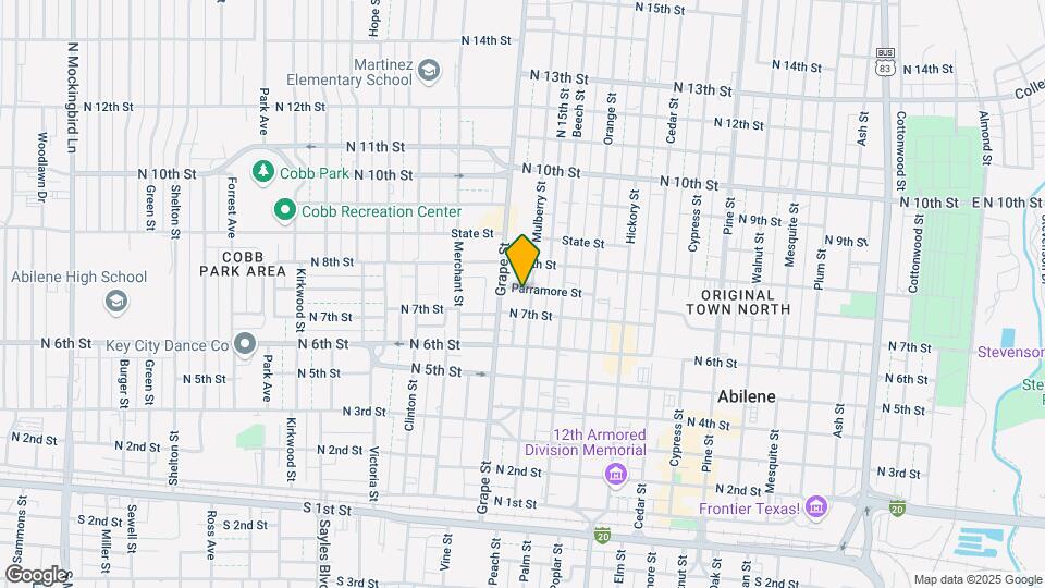 736 Mulberry St Map and Location Details
