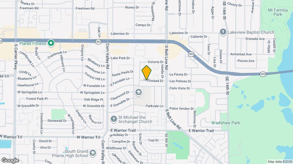 305 Trinidad Dr Map and Location Details