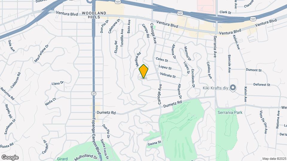 5084 Campo Rd Map and Location Details
