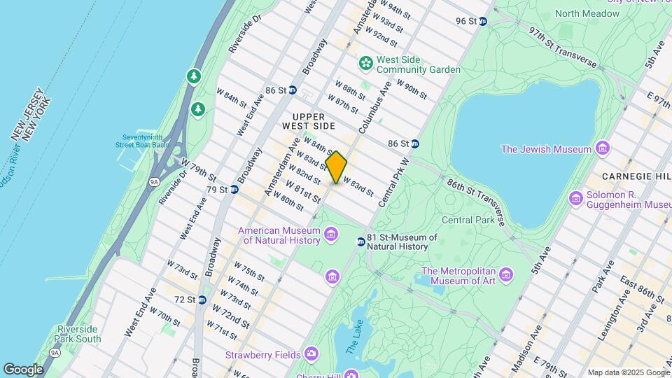 73-77 W 82nd St Map and Location Details