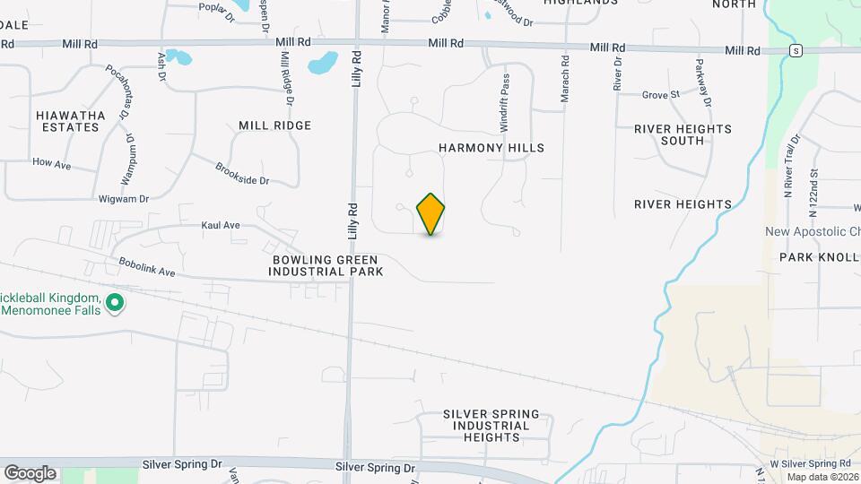 N60W13701 Weyerhaven Dr Map and Location Details