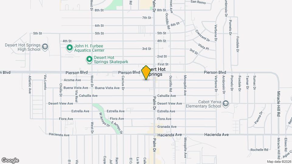 66435 Acoma Ave, Unit #2 Map and Location Details