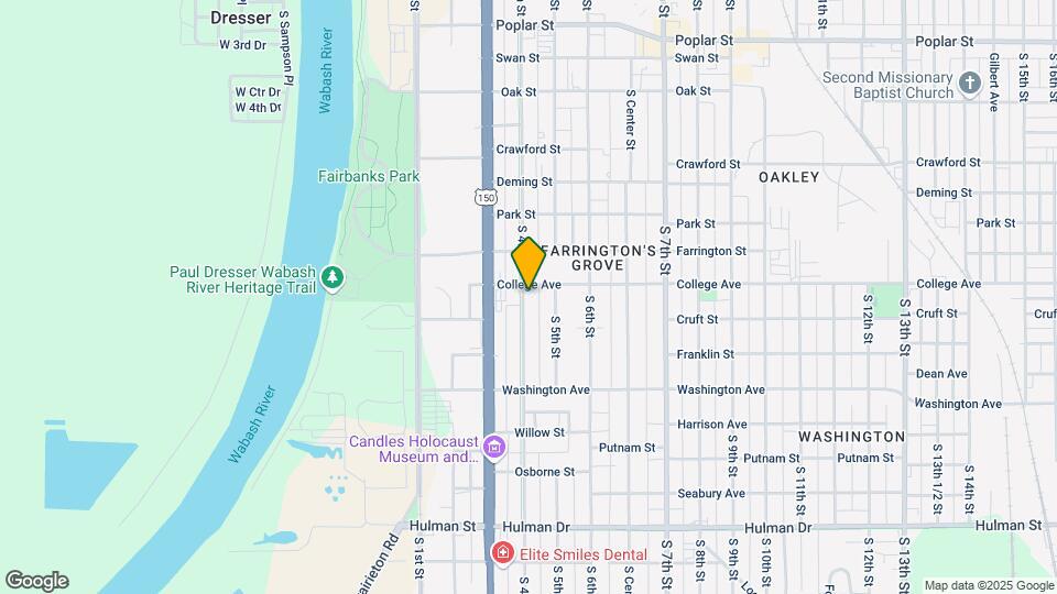 1132 S 4th St Map and Location Details