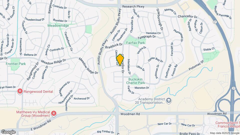 7920 Camfield Cir Map and Location Details