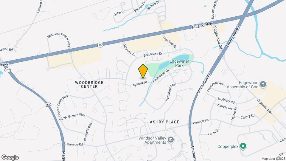 931 Topview Dr Map and Location Details