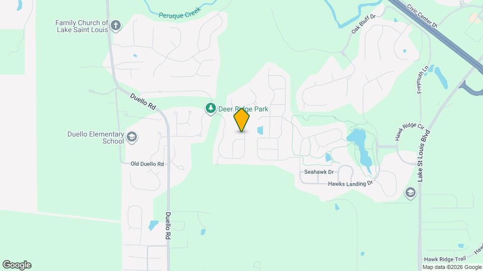 169 Hidden Bluffs Dr Map and Location Details