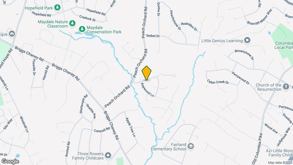 2305 Holly Spring Dr Map and Location Details