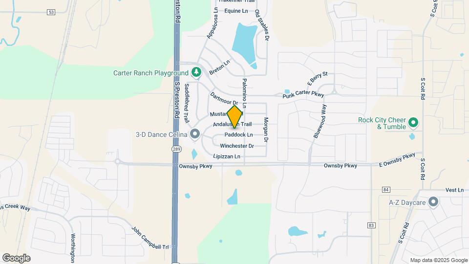 424 Paddock Ln Map and Location Details